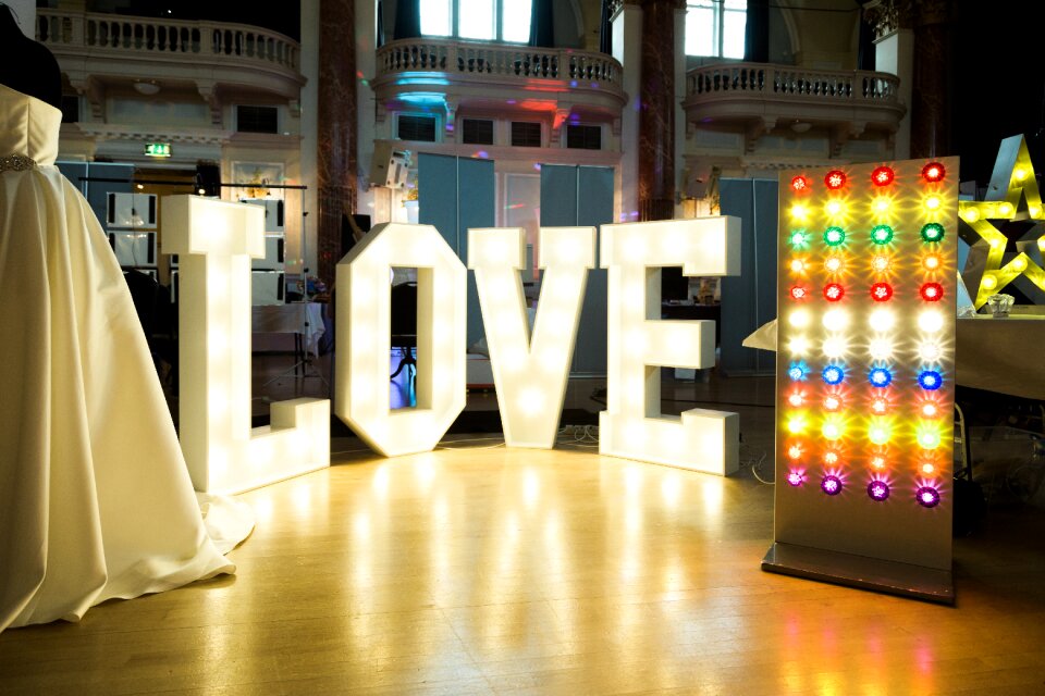 Romance white letter