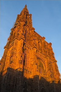 Alsace evening sunset