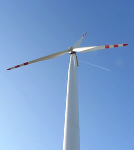 The windmills ecology green energy photo