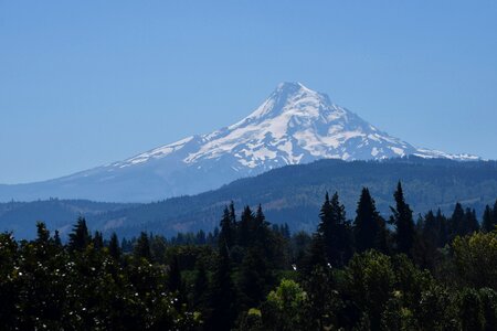 Skyline scenic nature