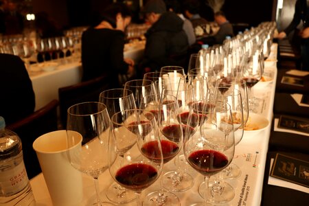 Red wine restaurant sommelier