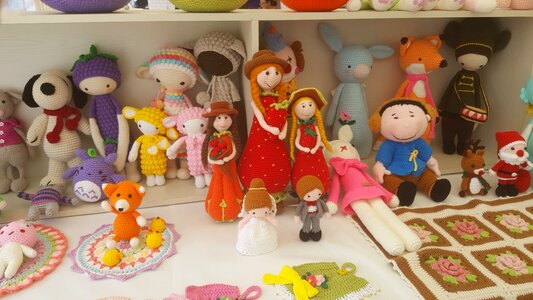 Handicraft cute bright
