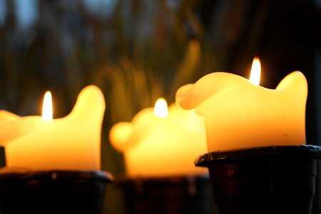 Deco light candles photo