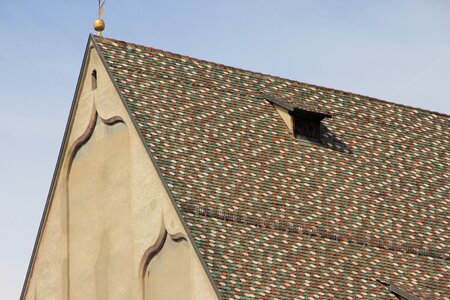 Architecture tile colorful