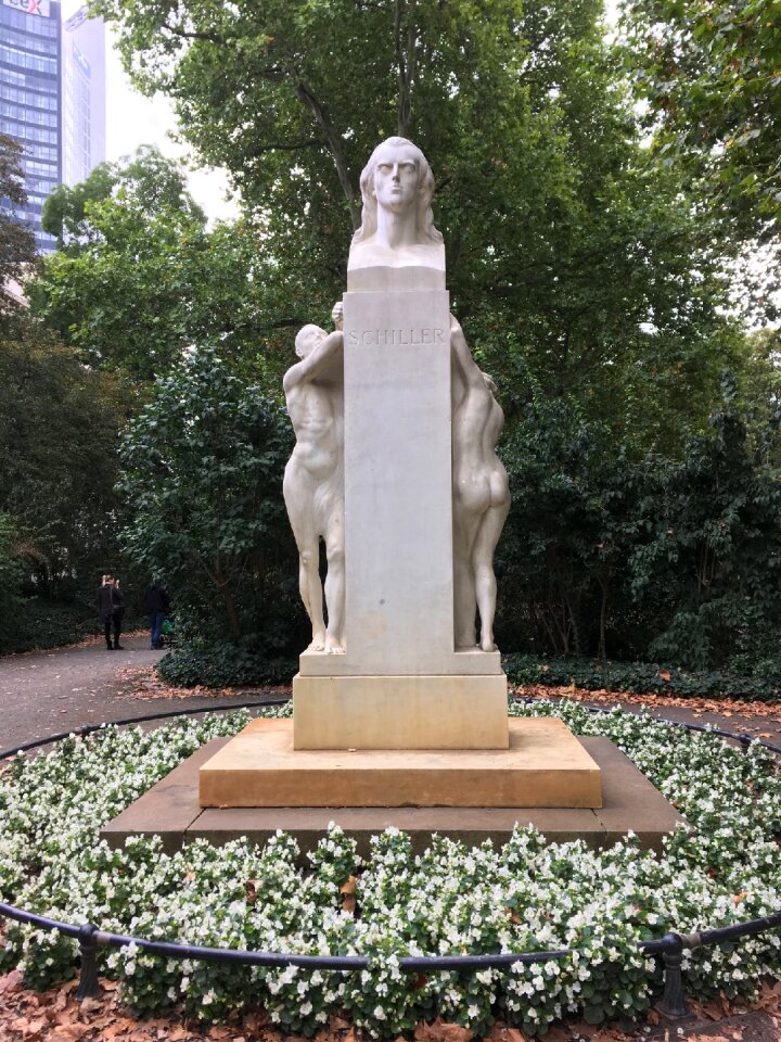 Marble statue park