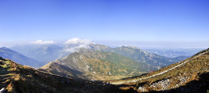 View top view polish tatras photo