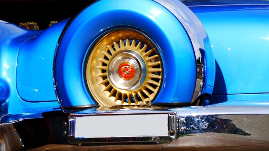 Classic spare wheel cadillac