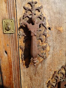 Door old wood