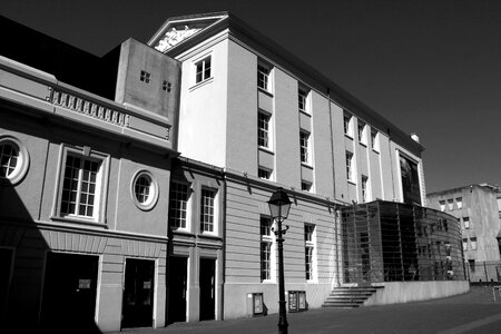 Royal theater the hague black white