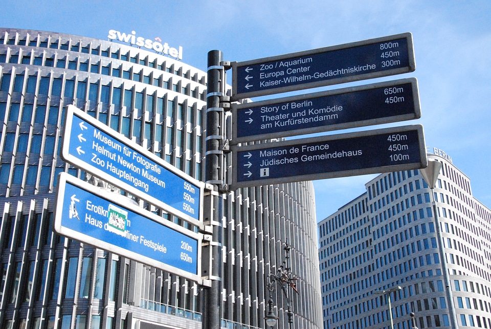 Berlin signs building