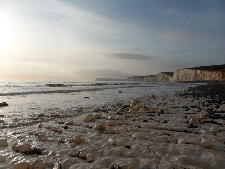 Beach pebbles photo