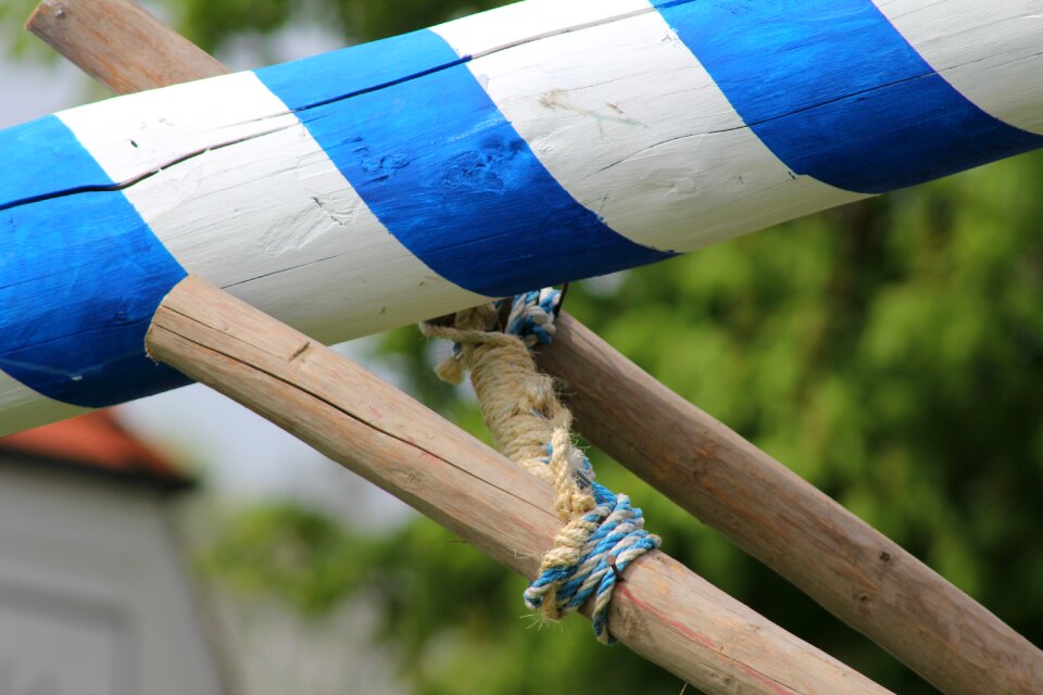 Bavarian traditions pole pairs tradition