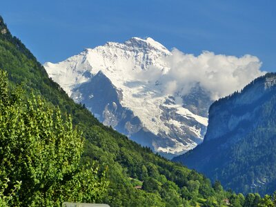 Mountains landscape snow