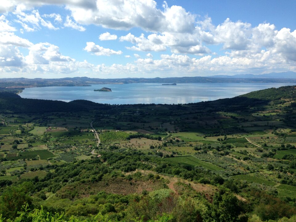 Montefiascone view clouds