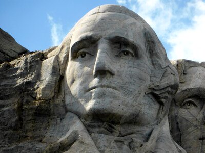 President mount rushmore america photo