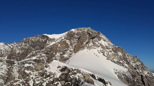 Alpine mountains high-altitude mountain tour photo