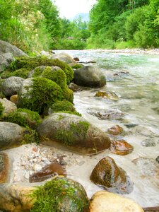 Water white water nature