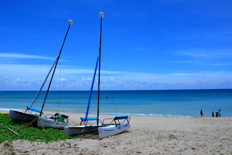 Sea sailboat marine