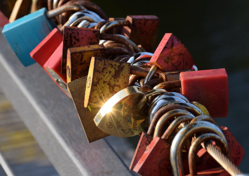 Romantic shiny love