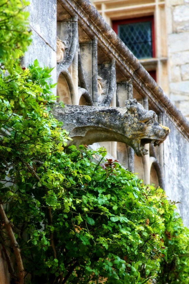 The milandes gargoyle castle
