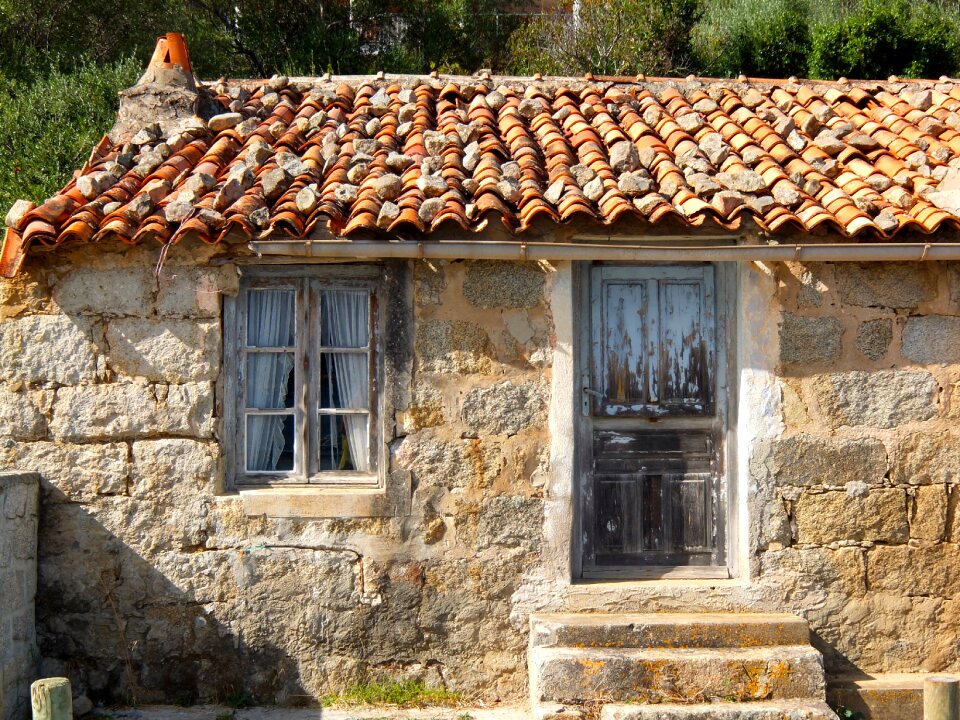 Mediterranean facade holiday house