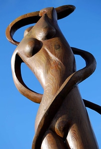 Sculpture carving wood