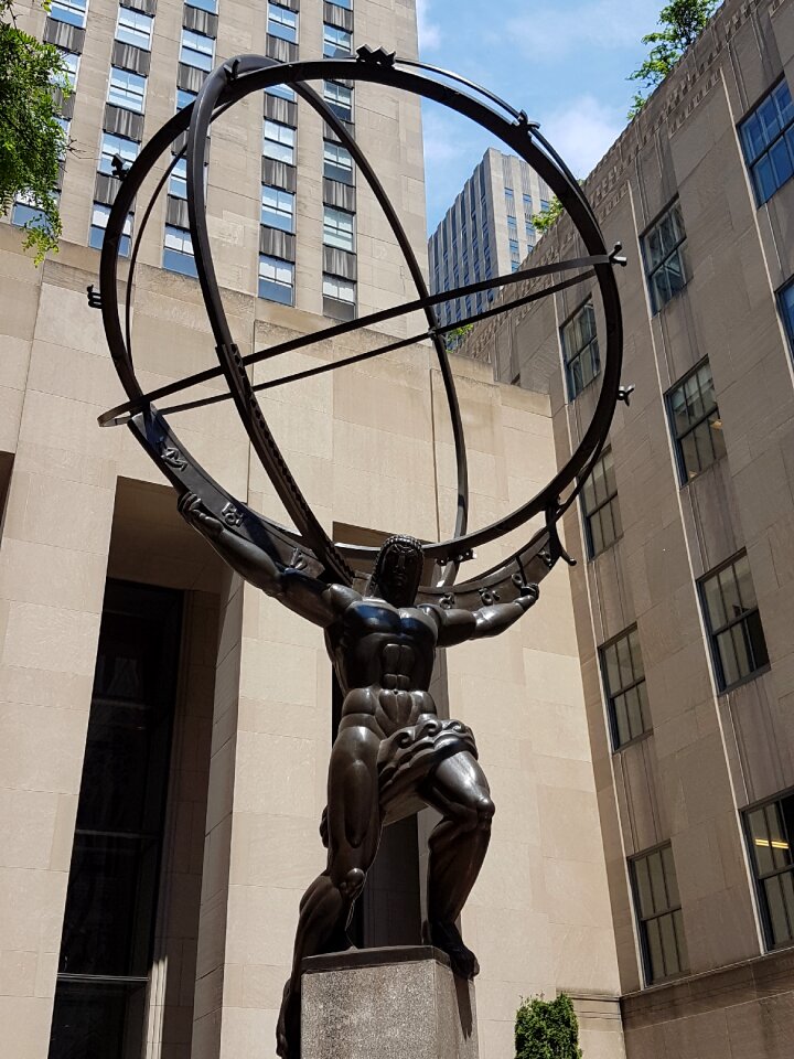 Statue atlas new york