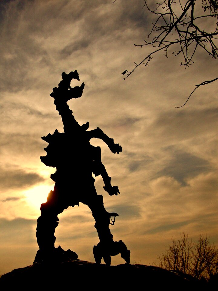 Poland the statue tourism