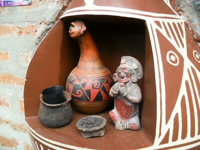 Sculpture monument pre columbian