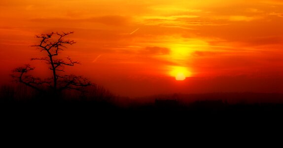 Light the backlight colors of the sky