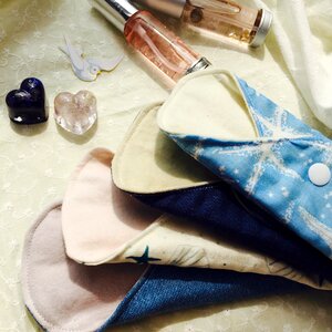 Cloth napkins pleiades dot plant dyeing
