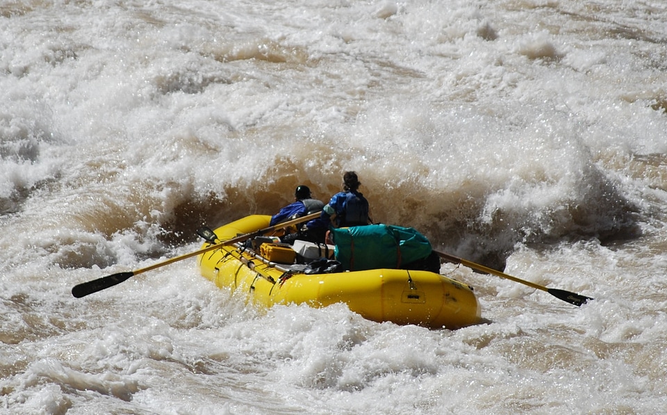 Whitewater rafting adventure