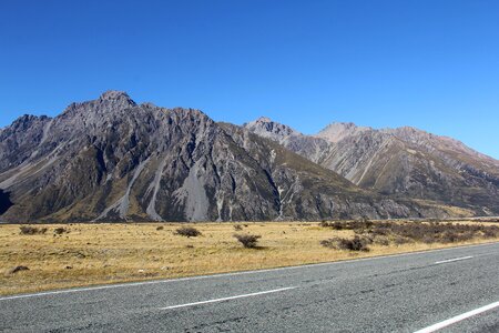 Beautiful lake south island photo