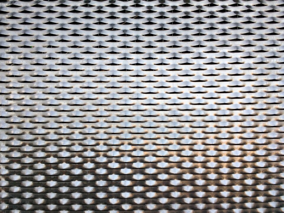 Metal regularly pattern