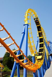 Fun amusement coaster photo