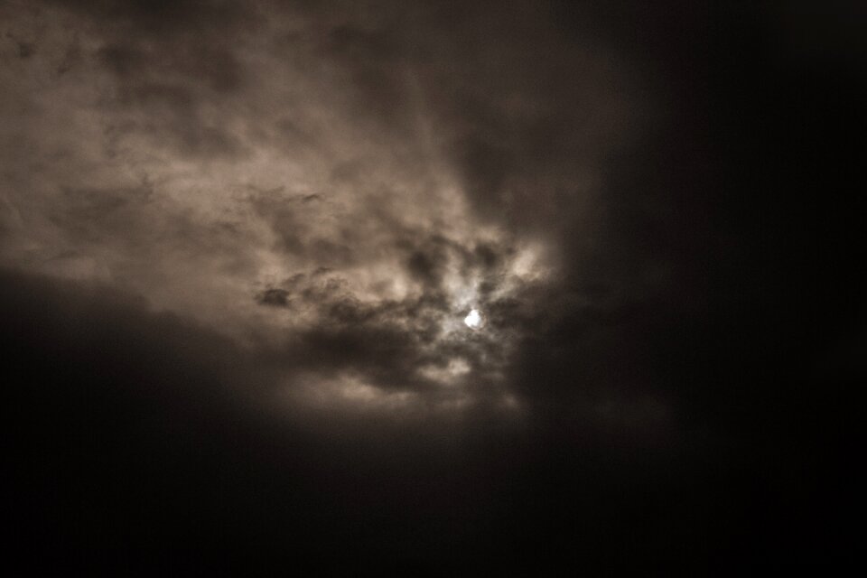 Dark clouds rainy