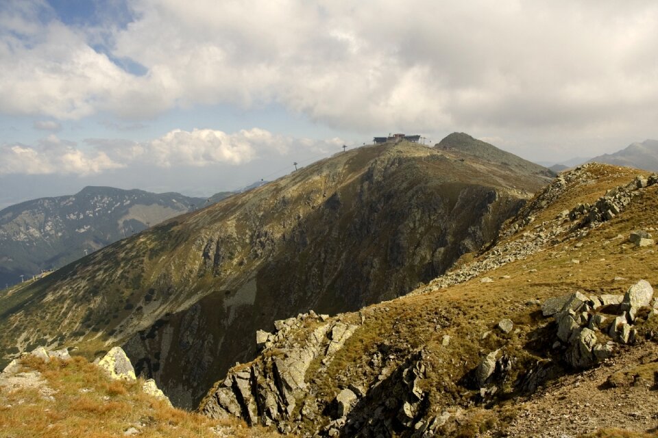 Adventure hiking mountain climbing