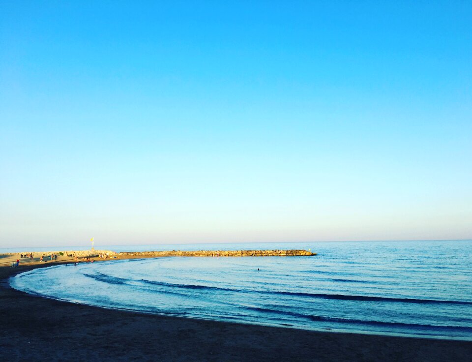 Water summer blue