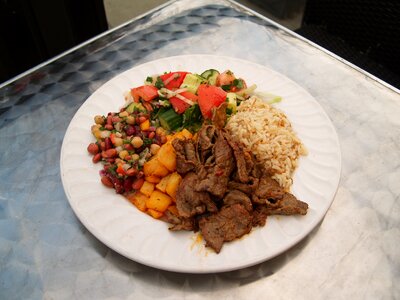 Cooking protein vegetables