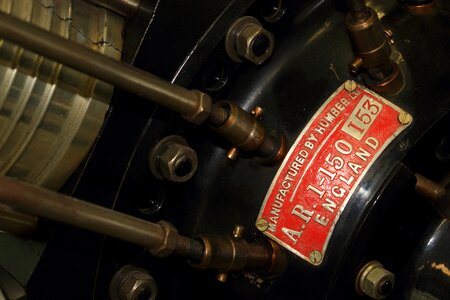 Museum airforce engine