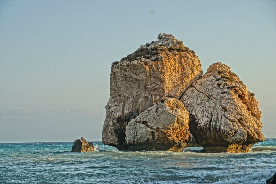 Coastal forms aphrodite rock