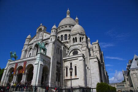 The sacre coeur church summer