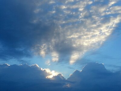 Clouds sunset relaxation