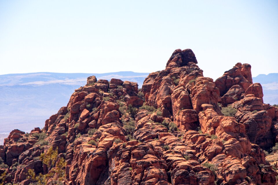 Rock landscape outdoor