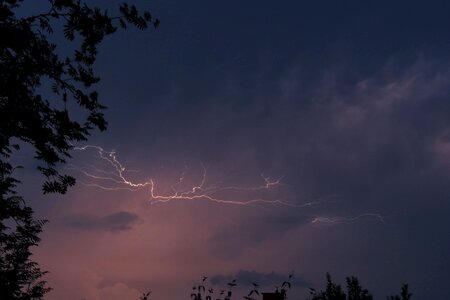 Storm dark weather