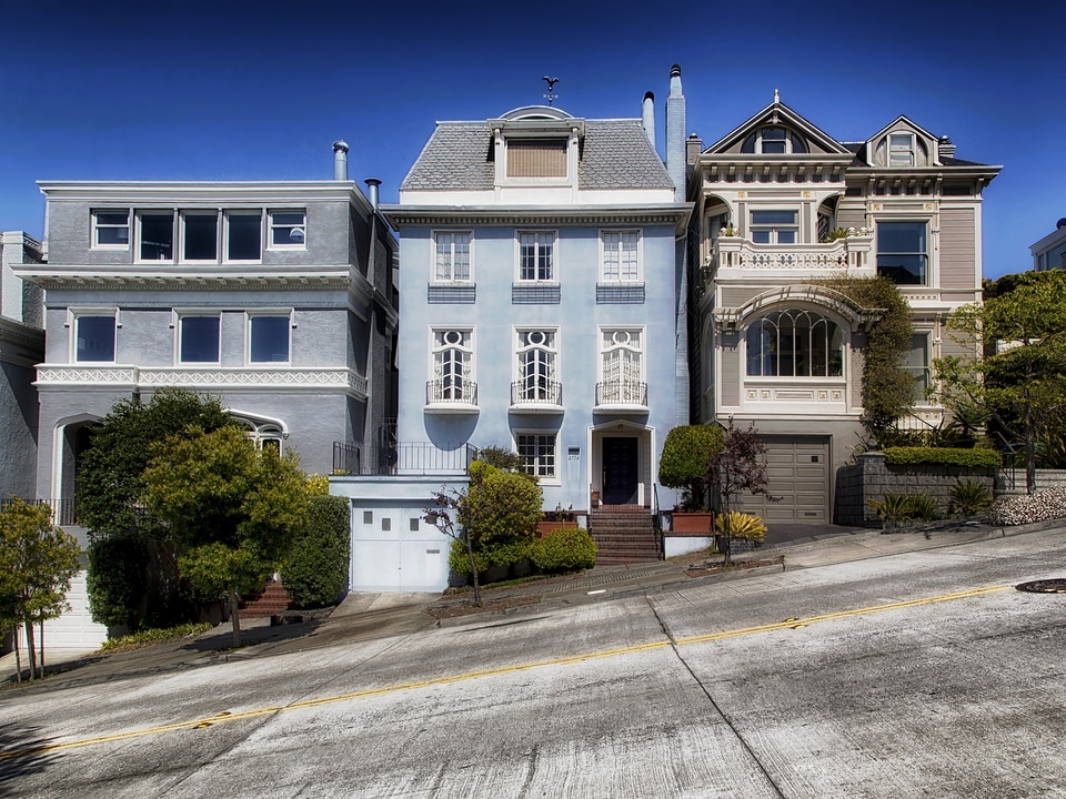 Cities urban houses