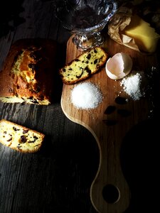 Cranberry pound cake baking food