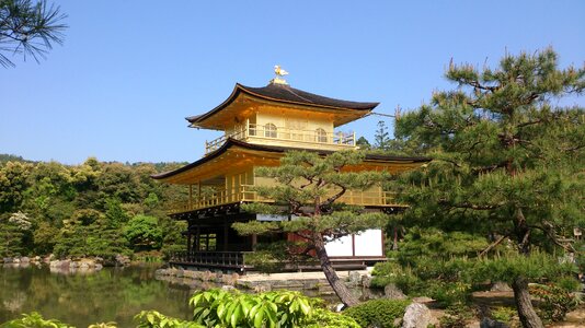 Kyoto japanese style kinkaku ji