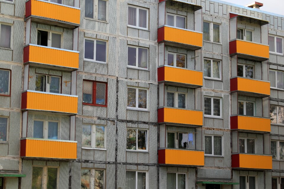 Russian housing flats