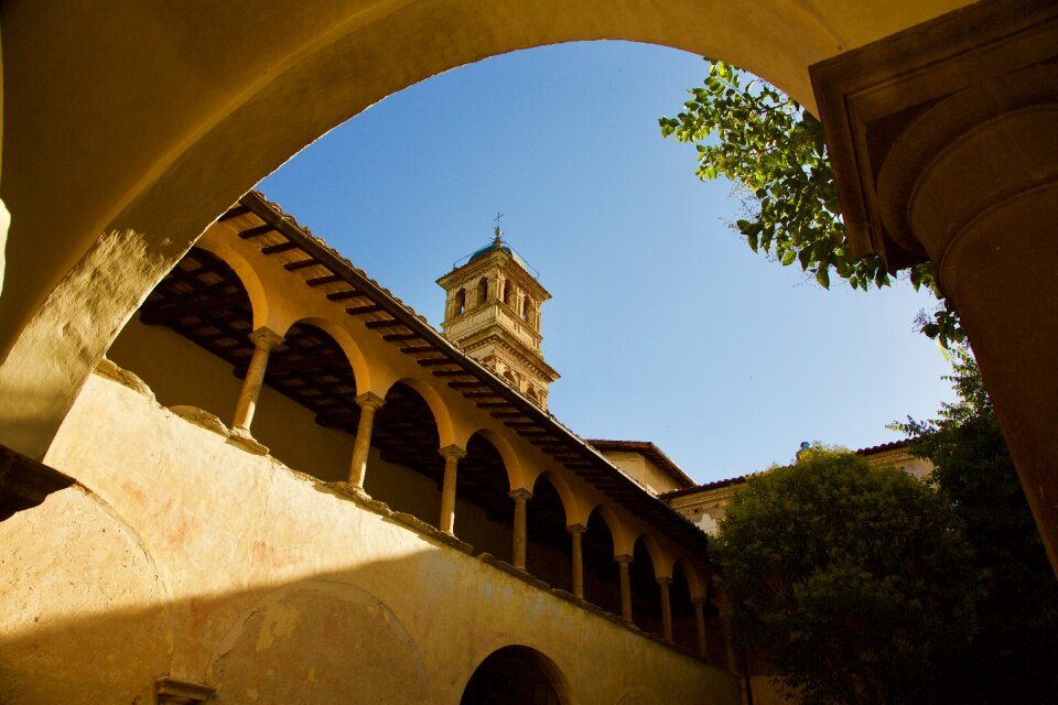 Monastery masonry morning mood